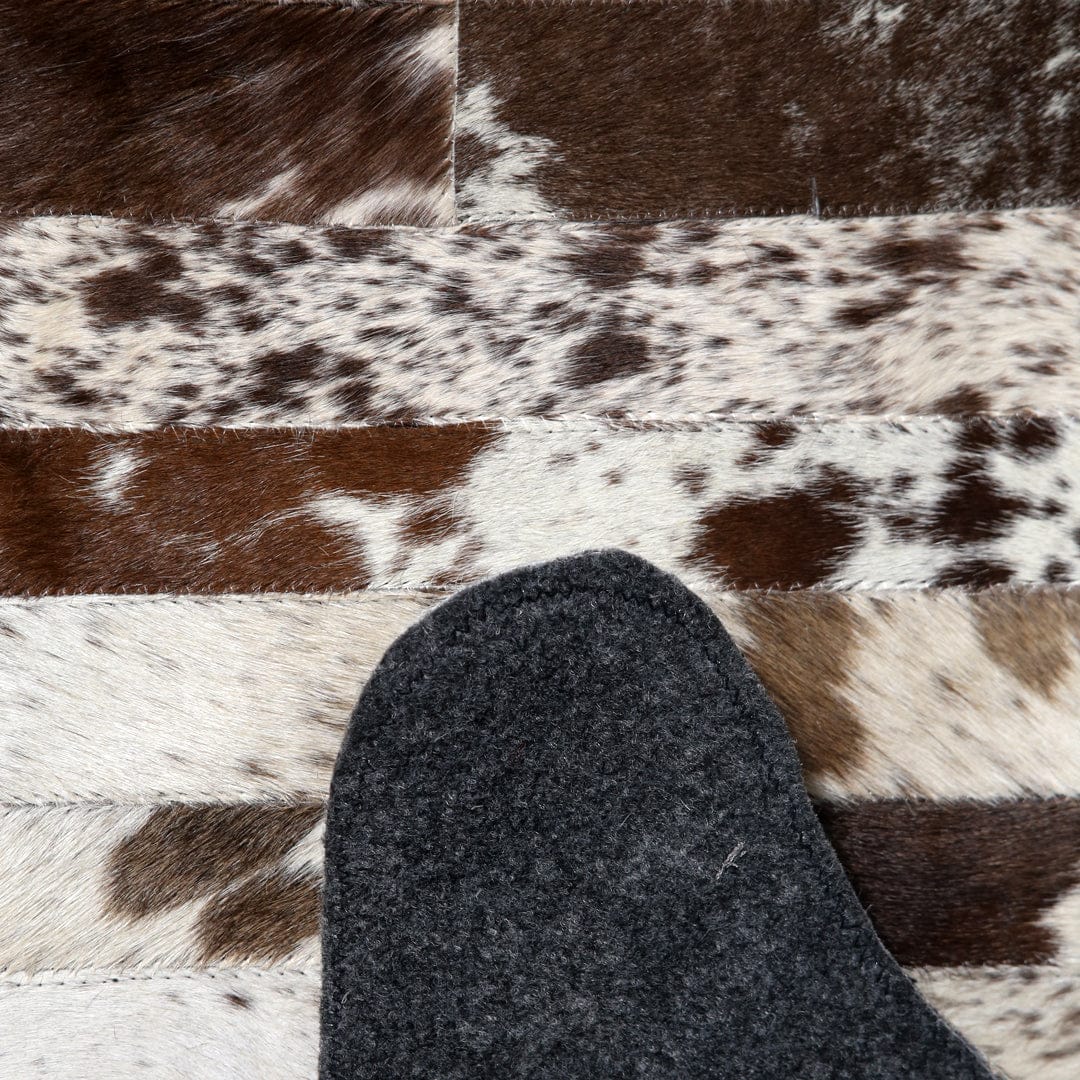 Cow Skin Patchwork Rug 3x5 ft