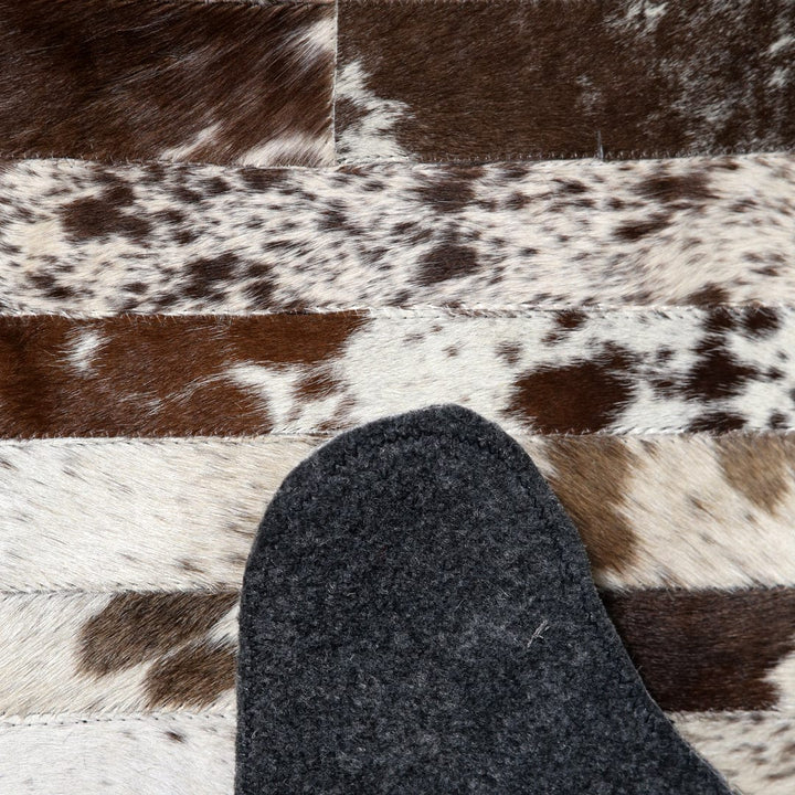 Cow Skin Patchwork Rug 3x5 ft