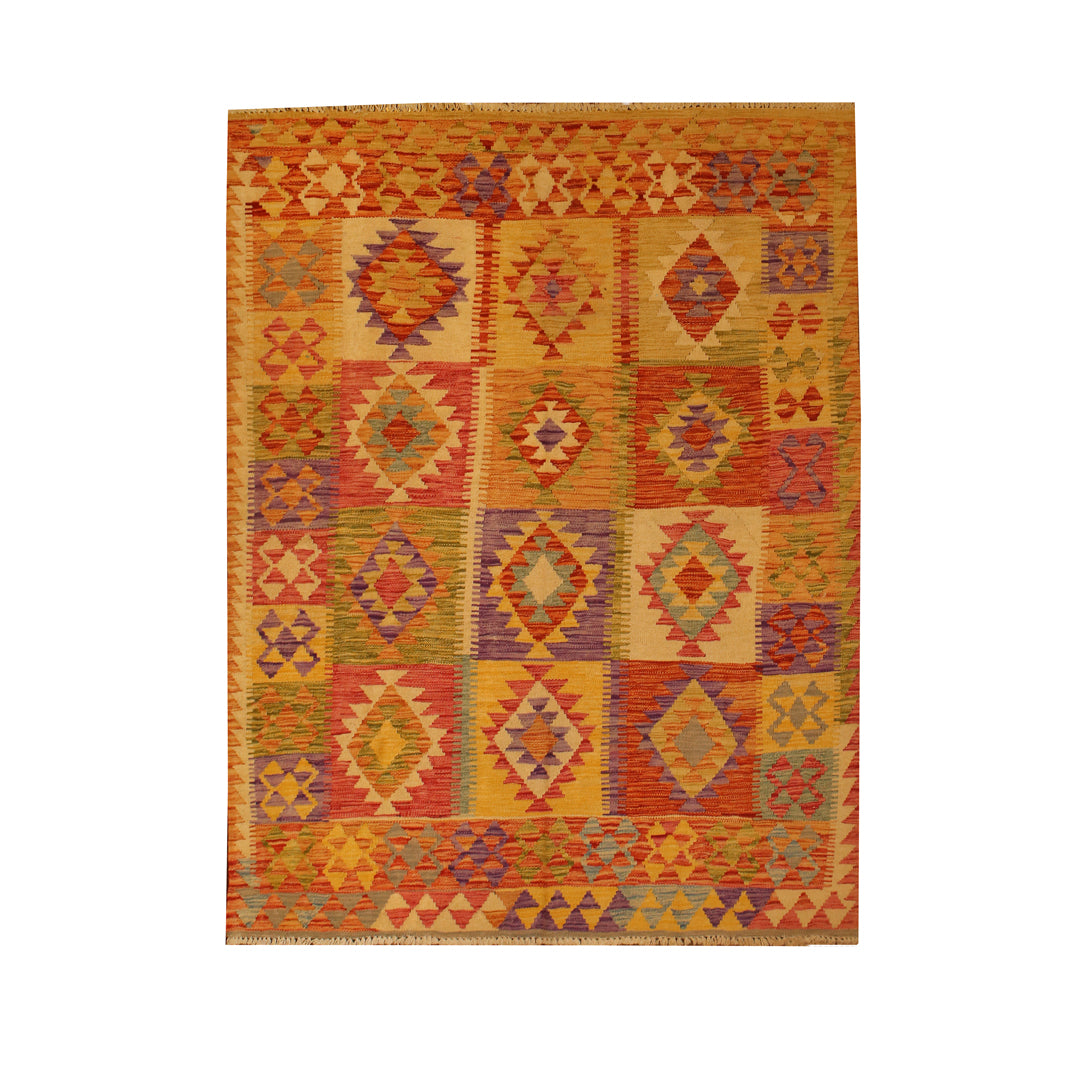 Afghani Kilim - 4x6 Ft