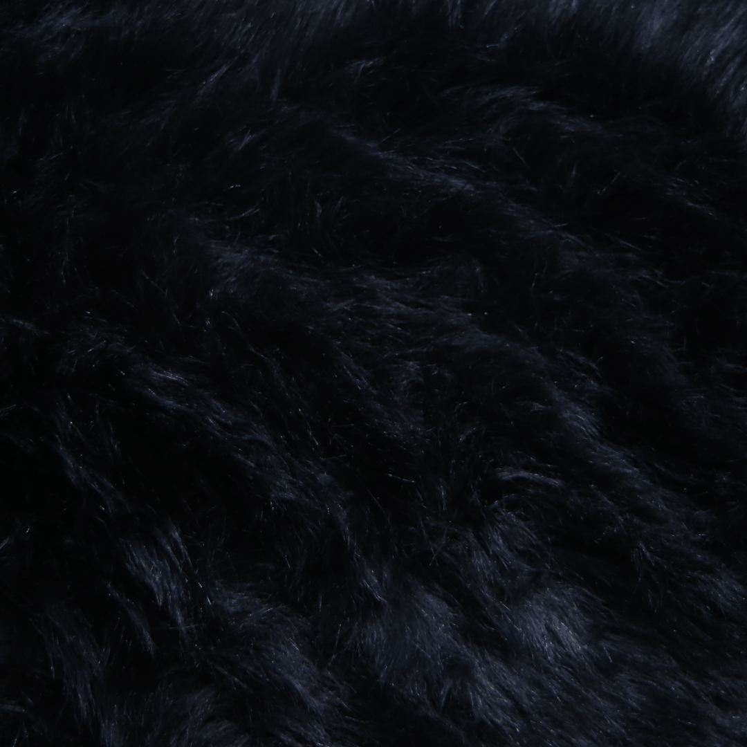 Black Fur-Runner SHAPE 2x6 ft