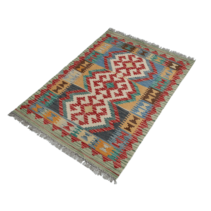 Afghani Kilim - 2.5x4 Ft