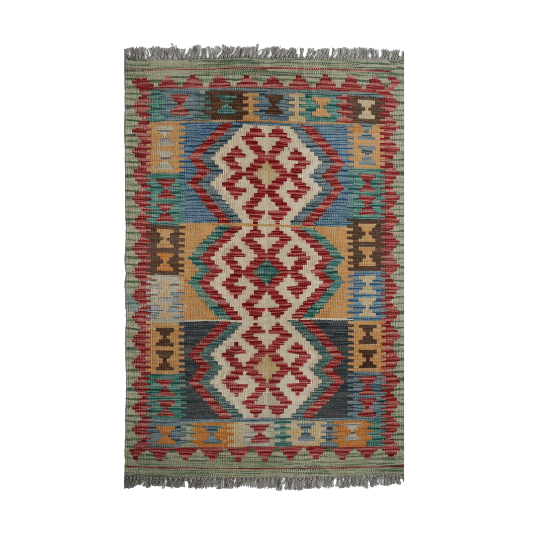 Afghani Kilim - 2.5x4 Ft