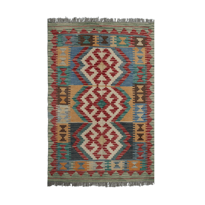 Afghani Kilim - 2.5x4 Ft
