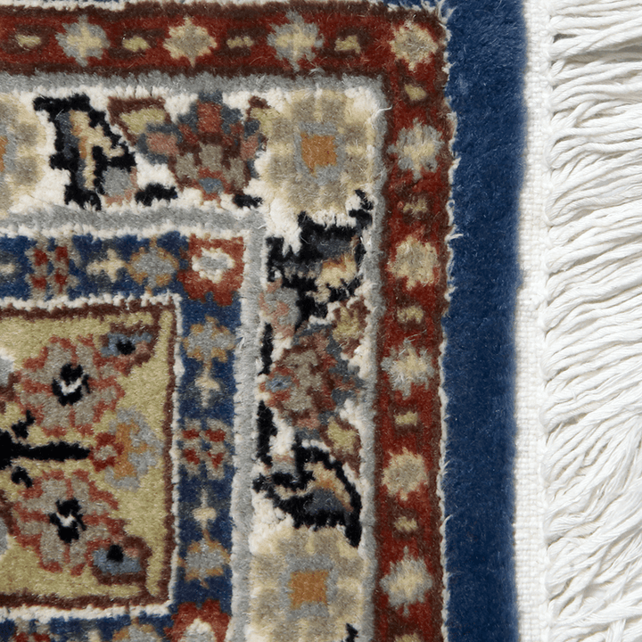 Handknotted Silk Runner Compartments 2x6 ft